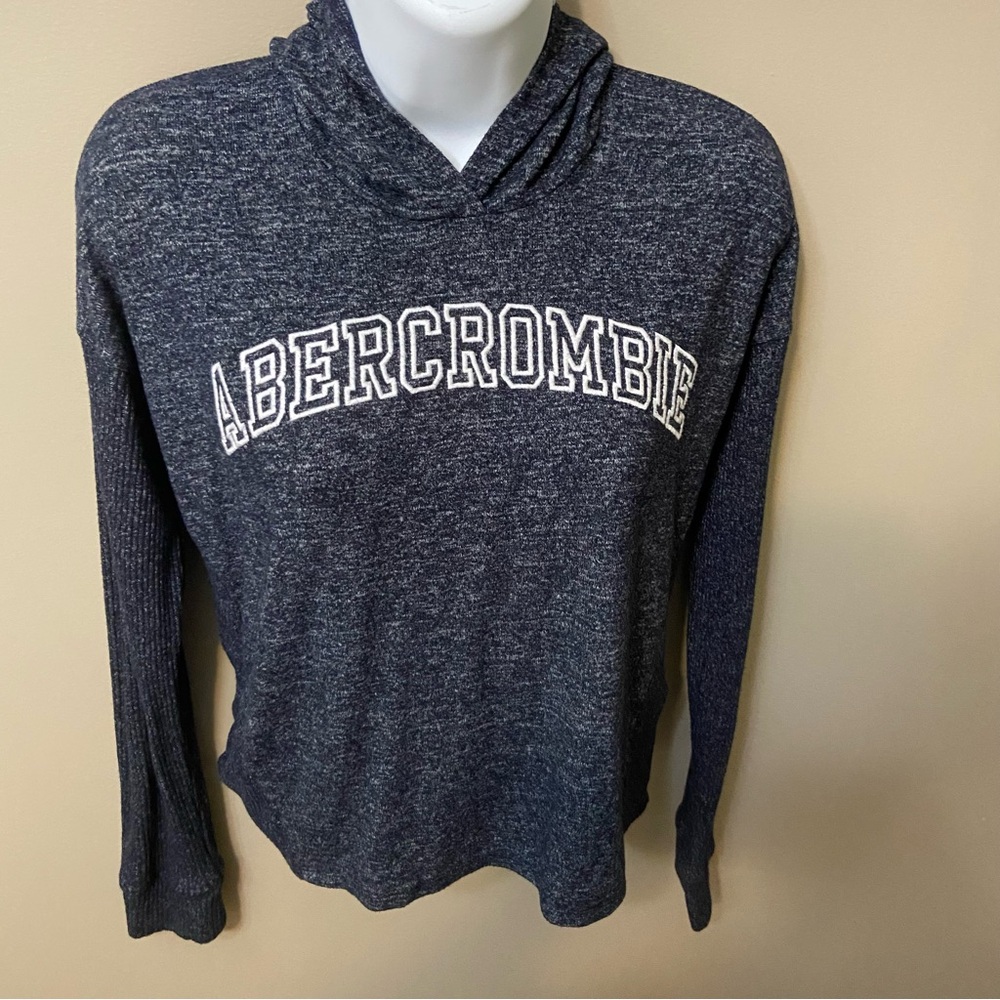 Abercrombie Kids Navy Girls Lightweight Long sleeve Sweater Hoodie - Size 13/14